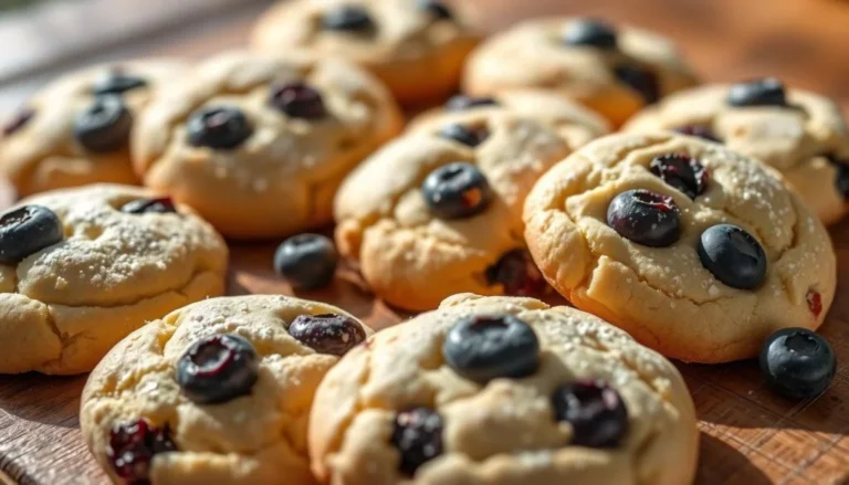 Lemon Blueberry Cookies