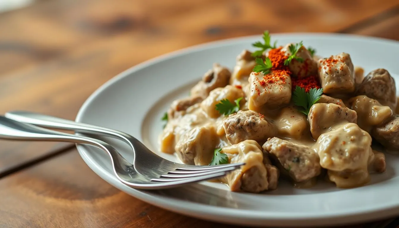 [Hamburger Helper Beef Stroganoff