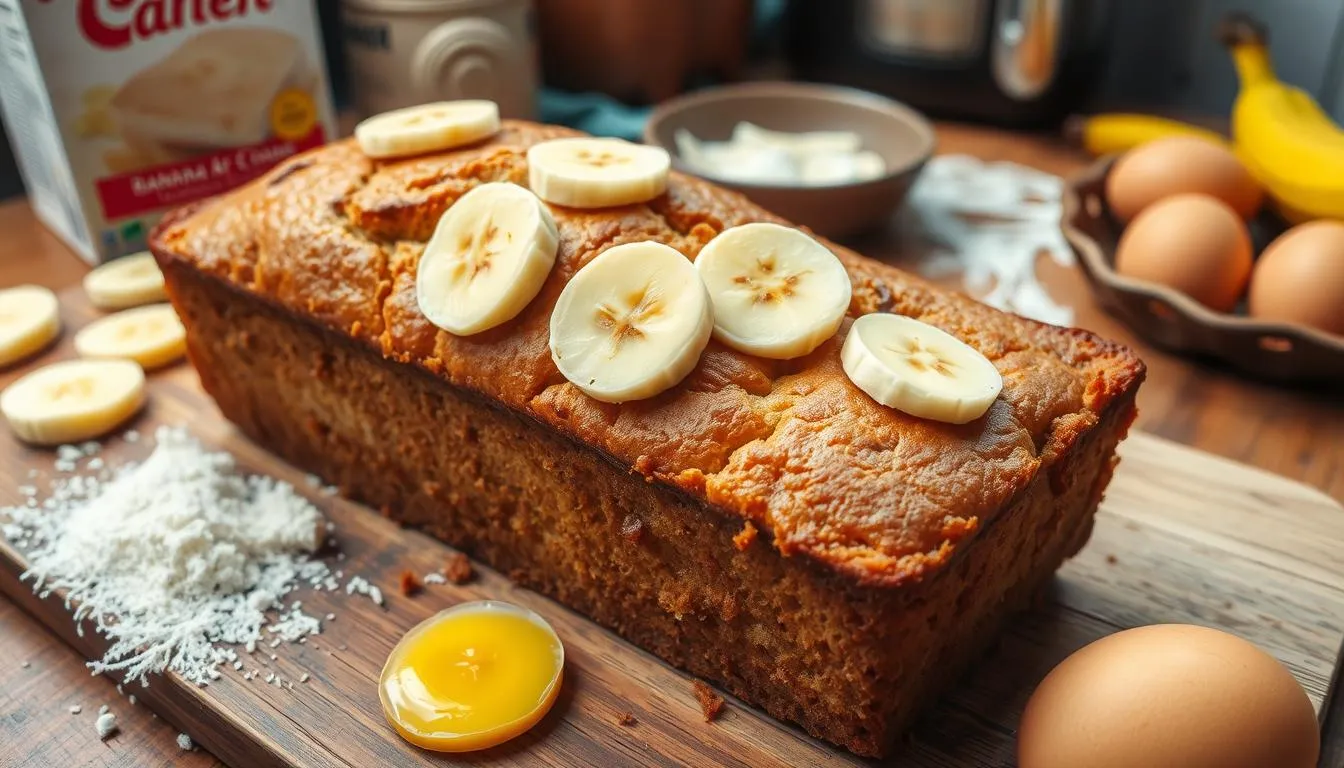 Banana Bread Recipe with Cake Mixj