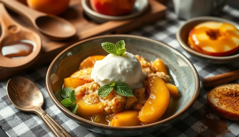 Peach Cobbler Recipe with Cake Mixs