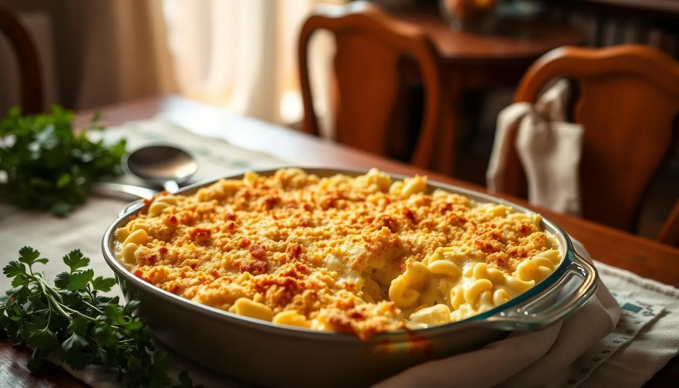 Tinis Baked Mac and Cheese